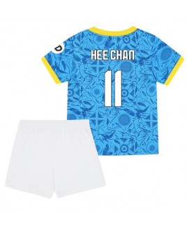 Günstige Wolves Hee-chan Hwang #11 3rd trikot Kinder 2025-26 Kurzarm (+ Kurze Hosen)